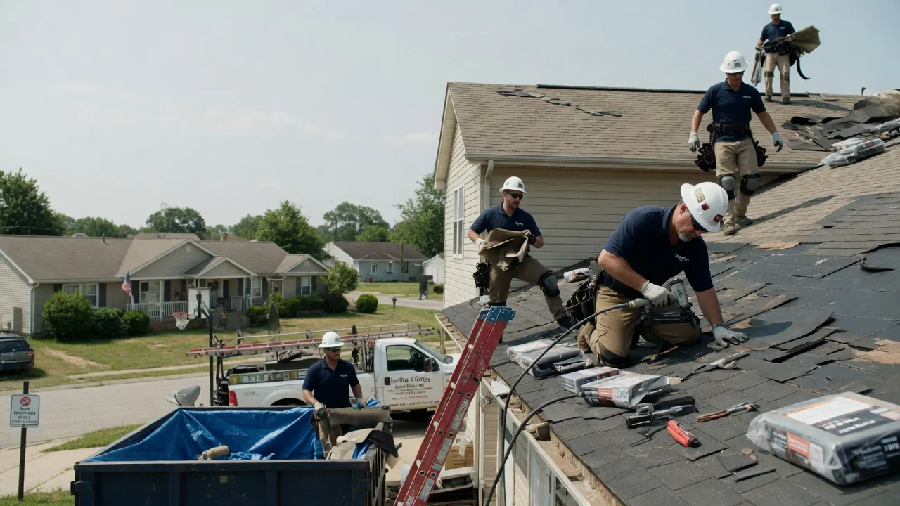 Roof Replacement in Blue Mound, KS near me